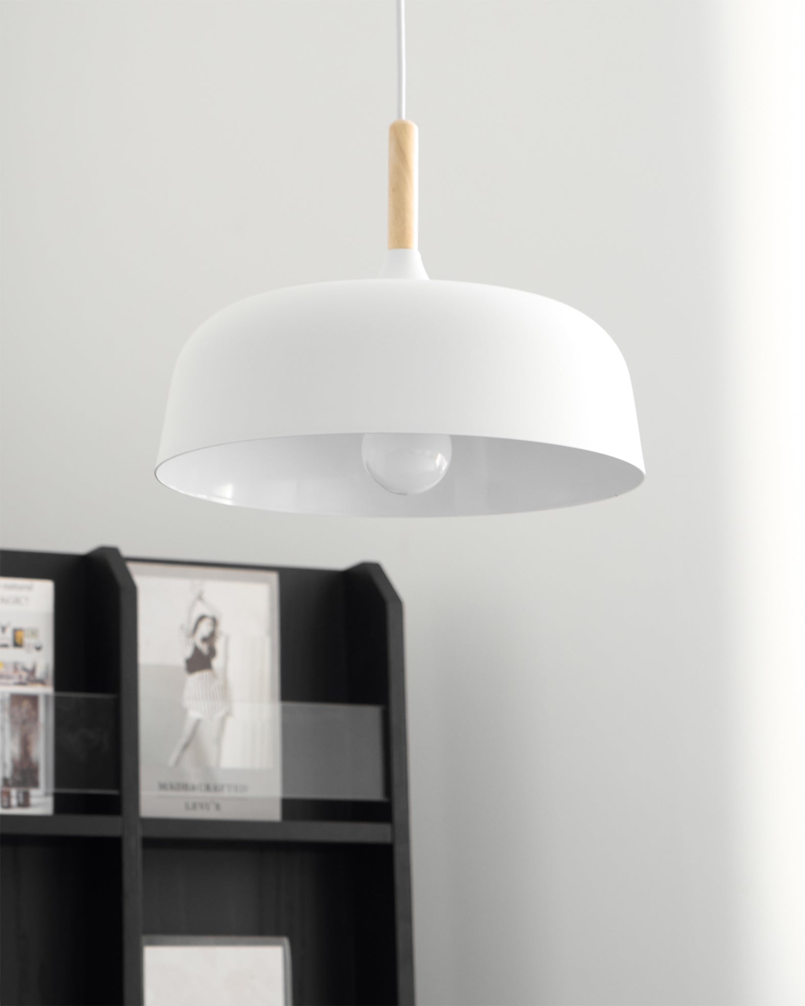 Montara Artisan Brass Pendant Light with Sculpted Glass Shade - Image 31