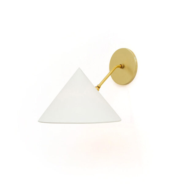 Lunaria Brushed Brass Linear Wall Sconce