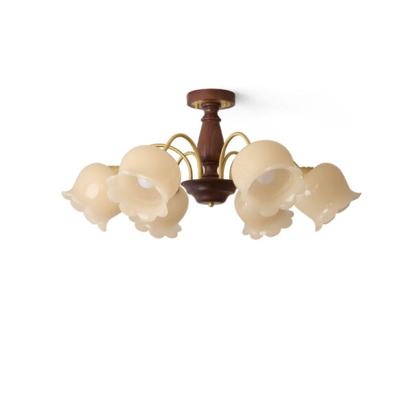 Crystal Floral Pendant Chandelier
