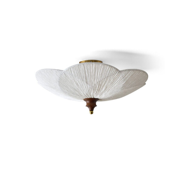 Vienna Crystal Pendant Light with Brushed Brass Accents