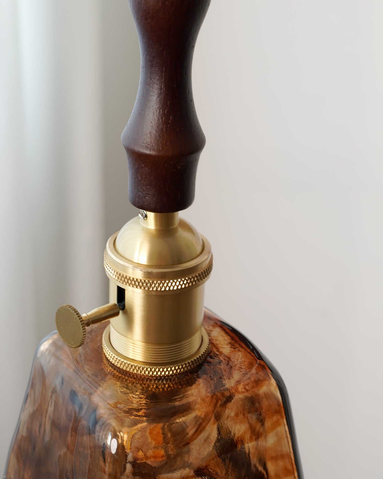 Radiance Crystal Pendant Light with Brushed Brass Accents - Image 16