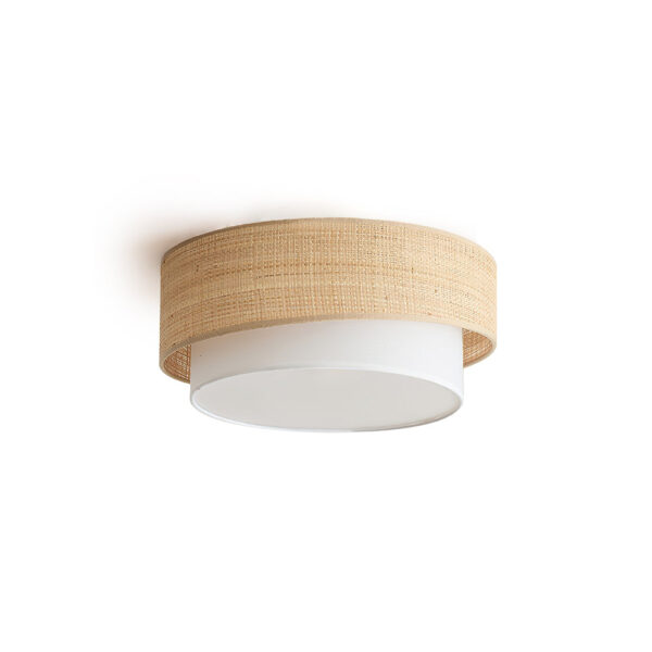 Crystal Pendant Light with Brushed Brass Accents