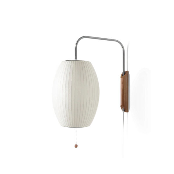Lorenza Sculptural Brass Wall Sconce with Opaline Shade