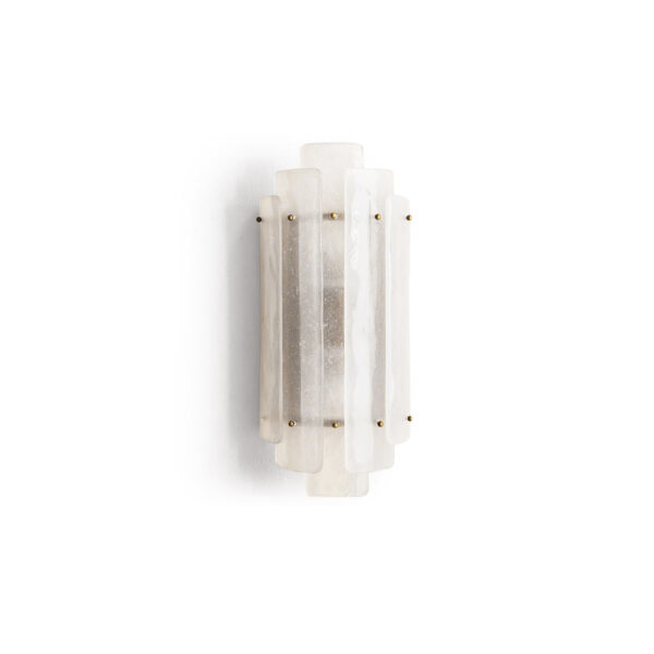 Lorenza Adjustable Brass Wall Sconce with Articulated Arm