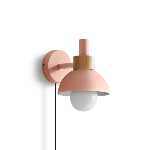 Luminor Brushed Brass Wall Sconce with Opaline Glass Shade